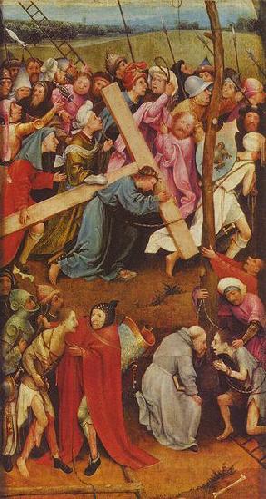 Hieronymus Bosch Christ Carrying the Cross Spain oil painting art